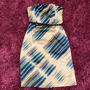 NWT. The Limited | Size 4 | Silk strapless dress
